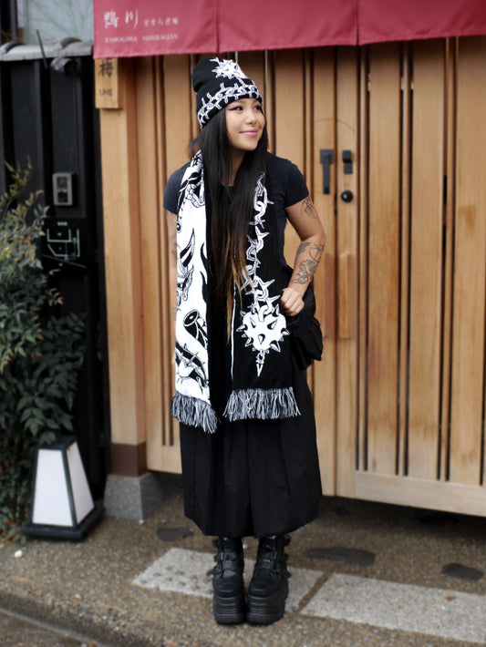 Tattoo flash Scarf