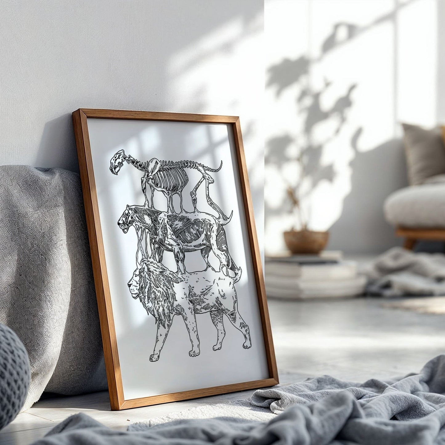 Leo Art Print