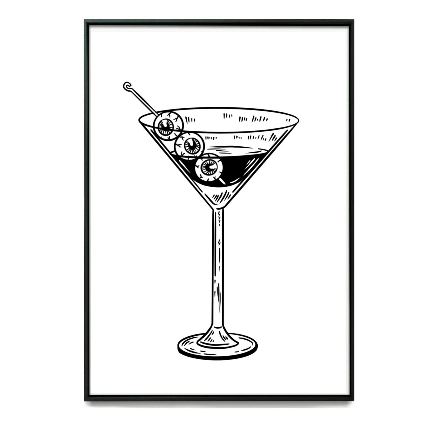Martini Art Print