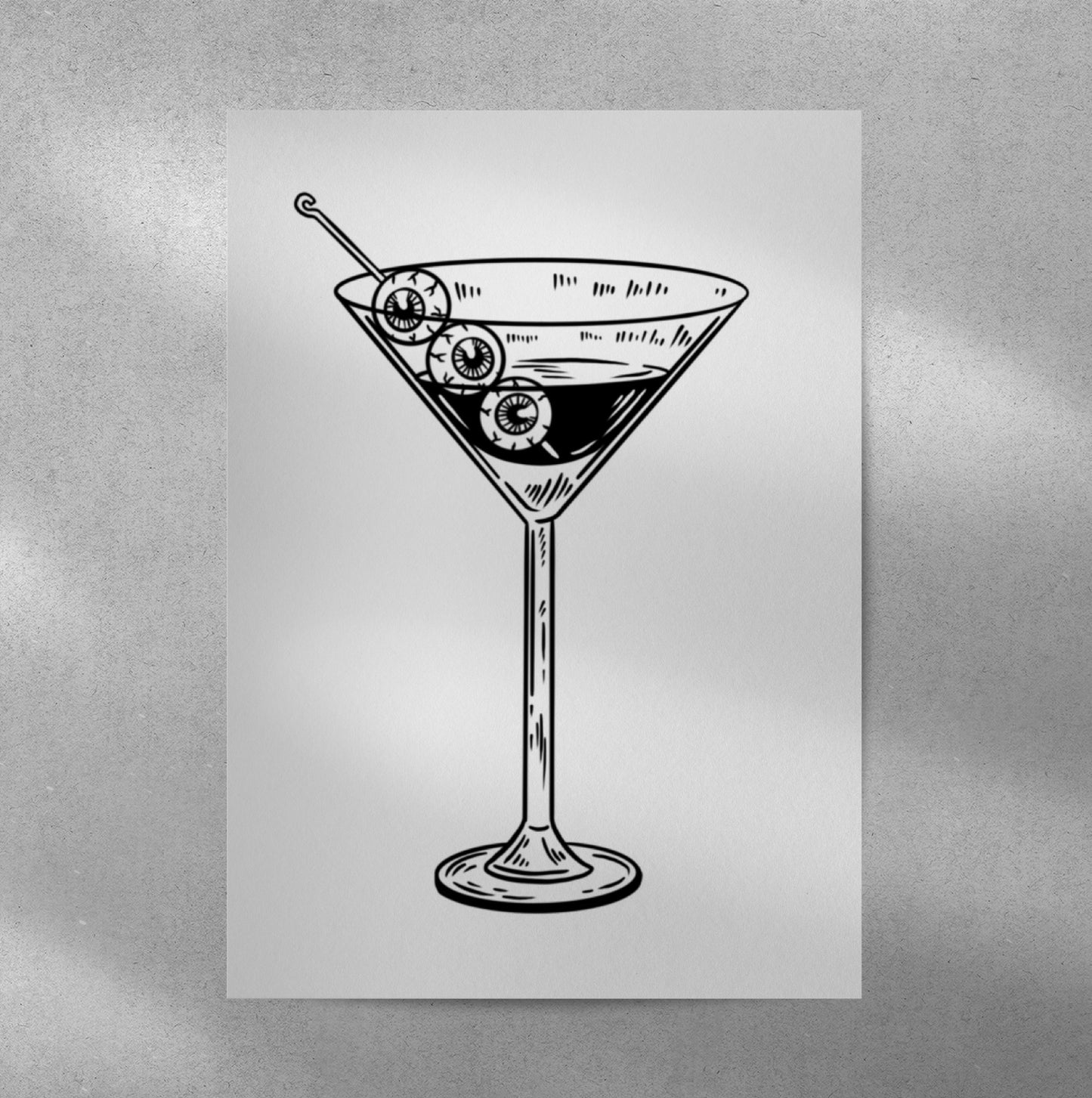 Martini Art Print