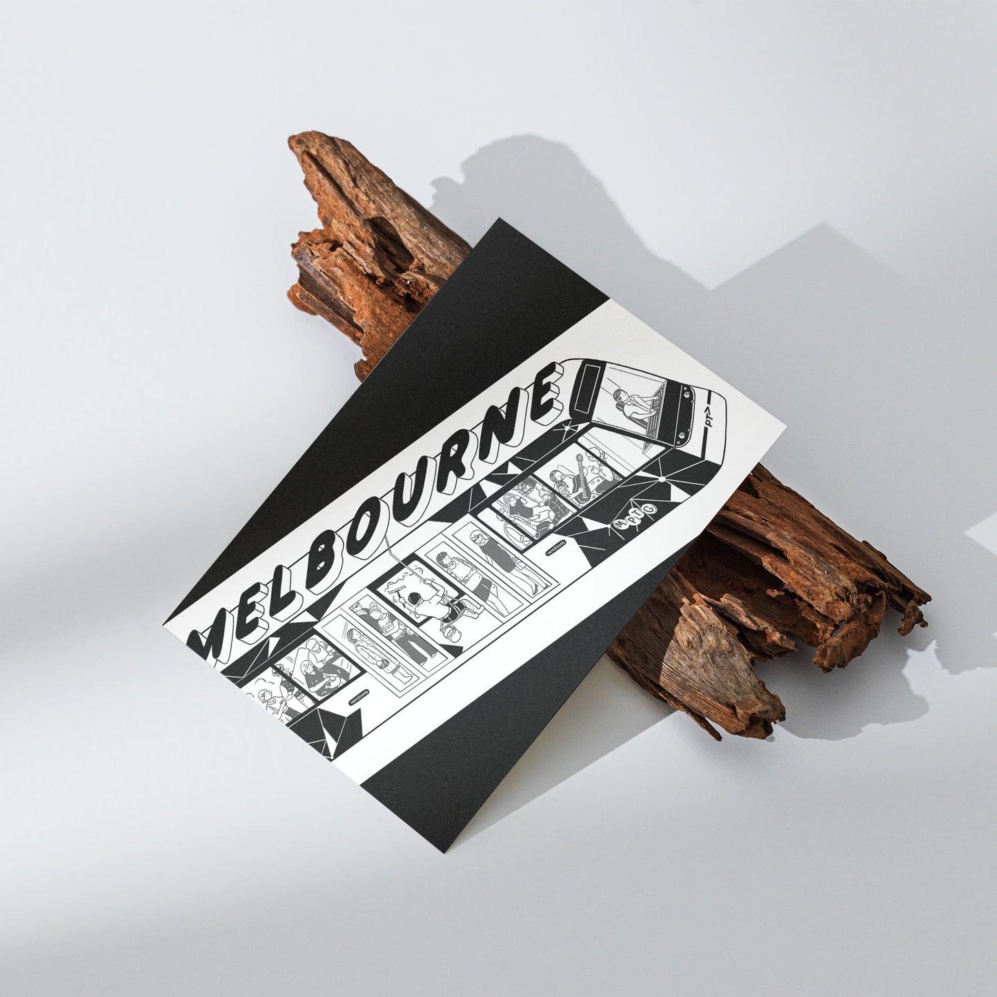 Melbourne Tram Post Card