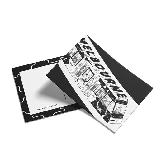 Melbourne Tram Post Card