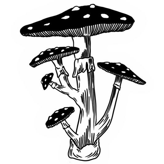Mushroom Tree Sticker