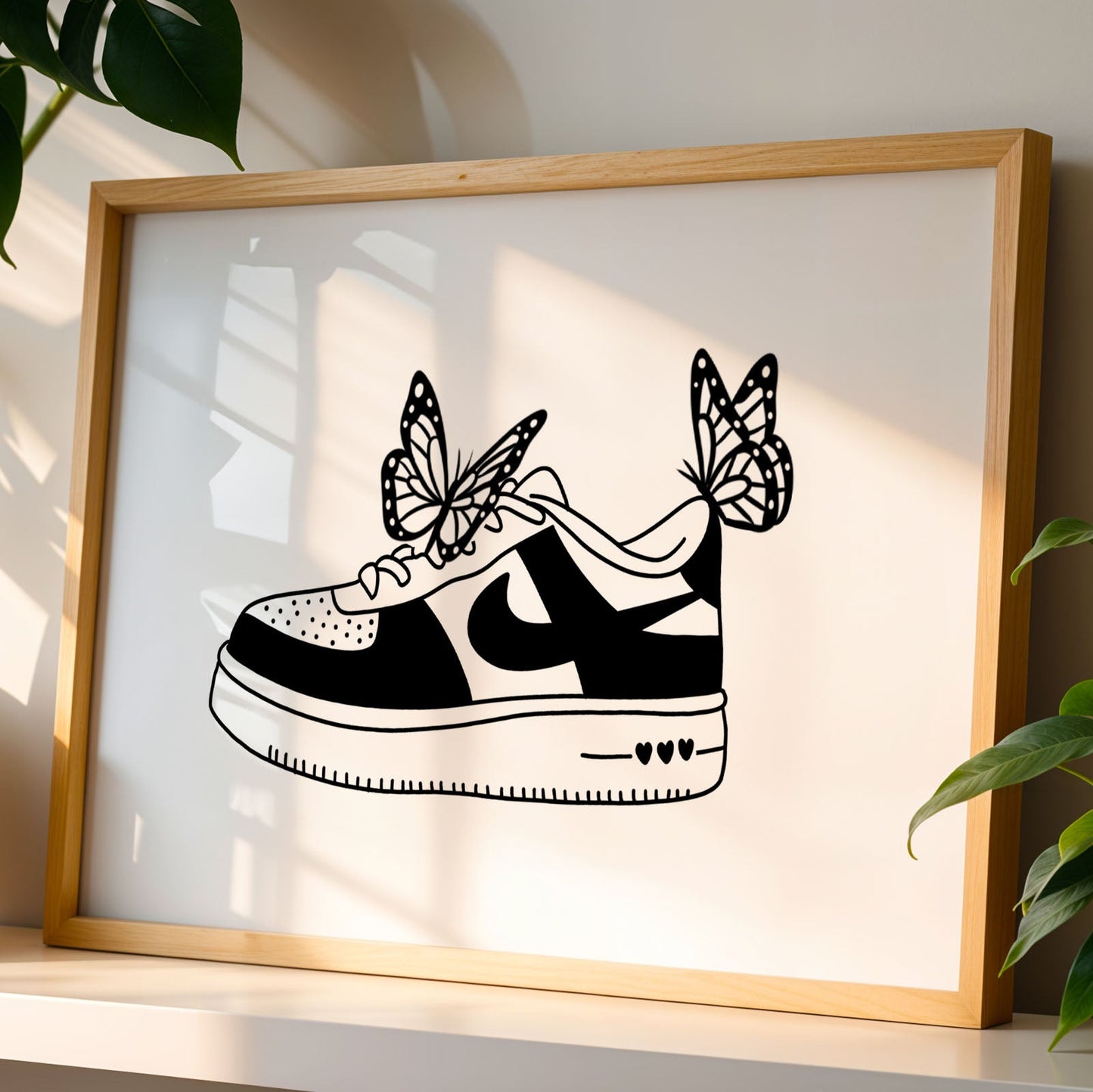 Nike Sneaker Art Print