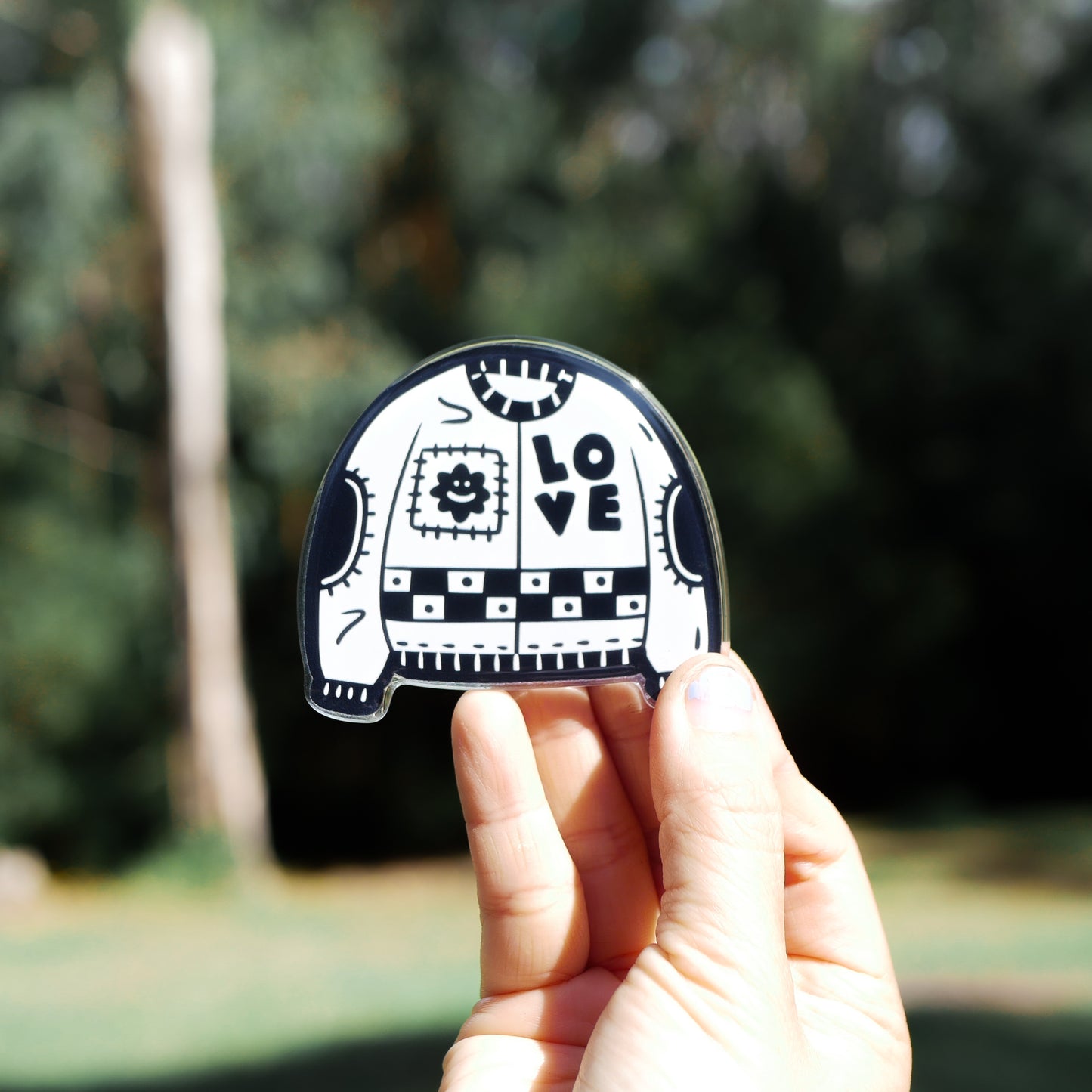 Sweater Acrylic Magnets