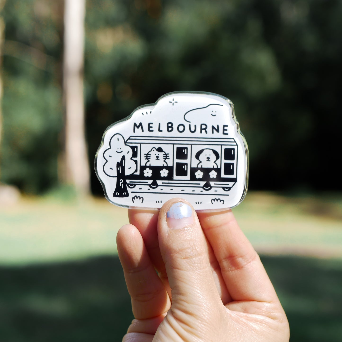 Melbourne Acrylic Magnets