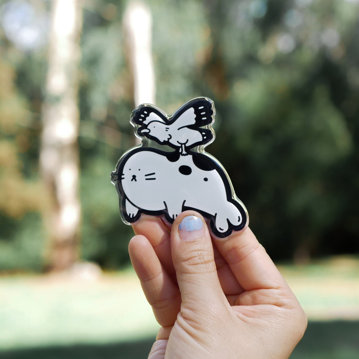 Silly Seal Acrylic Magnet