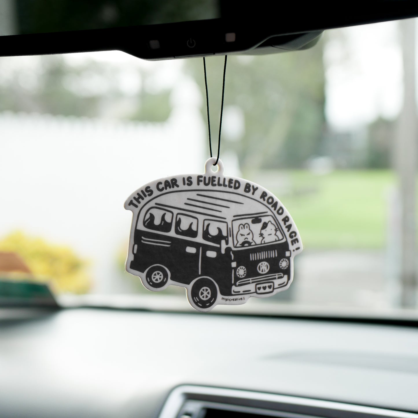 This Car Is Fuelled By Road Rage Air Freshener