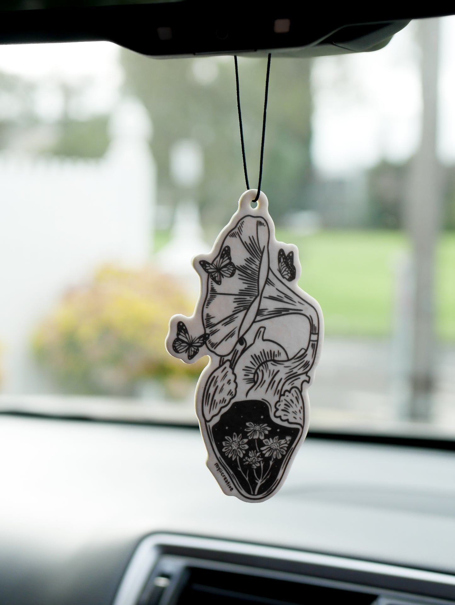 Floral Heart Air Freshener