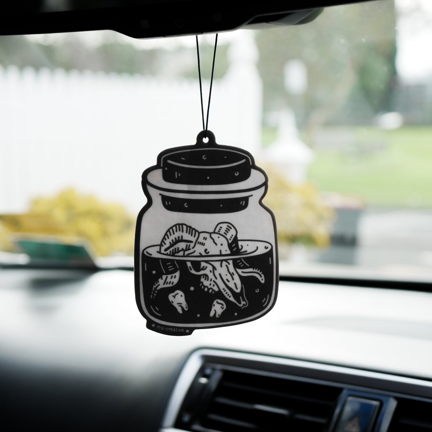 Ram Skull Jar Air Freshener