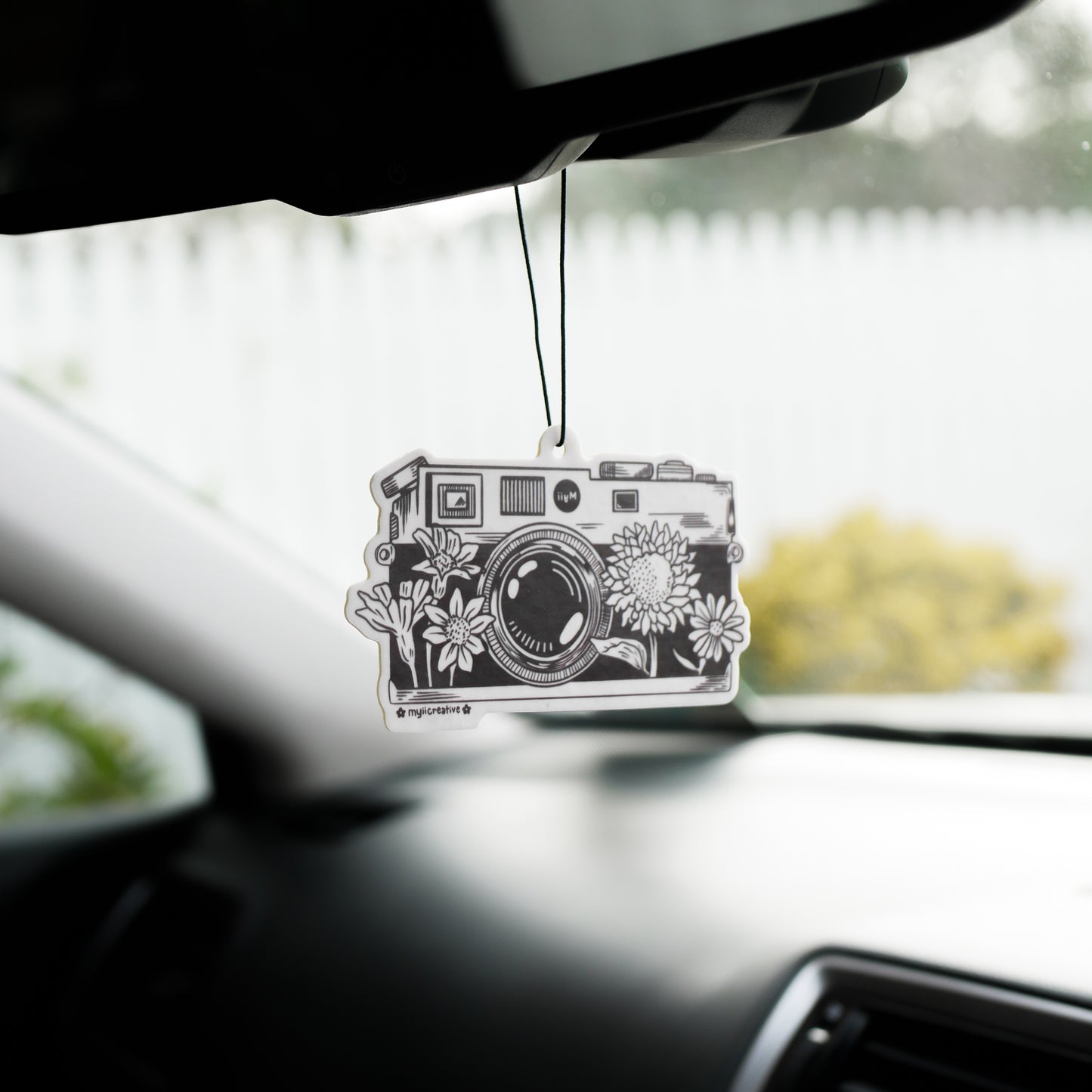 Floral Camera Air Freshener