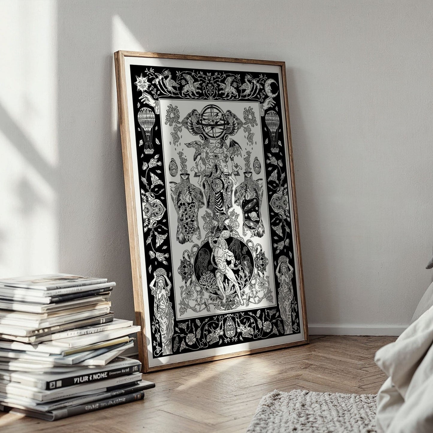 Playing God Art Print