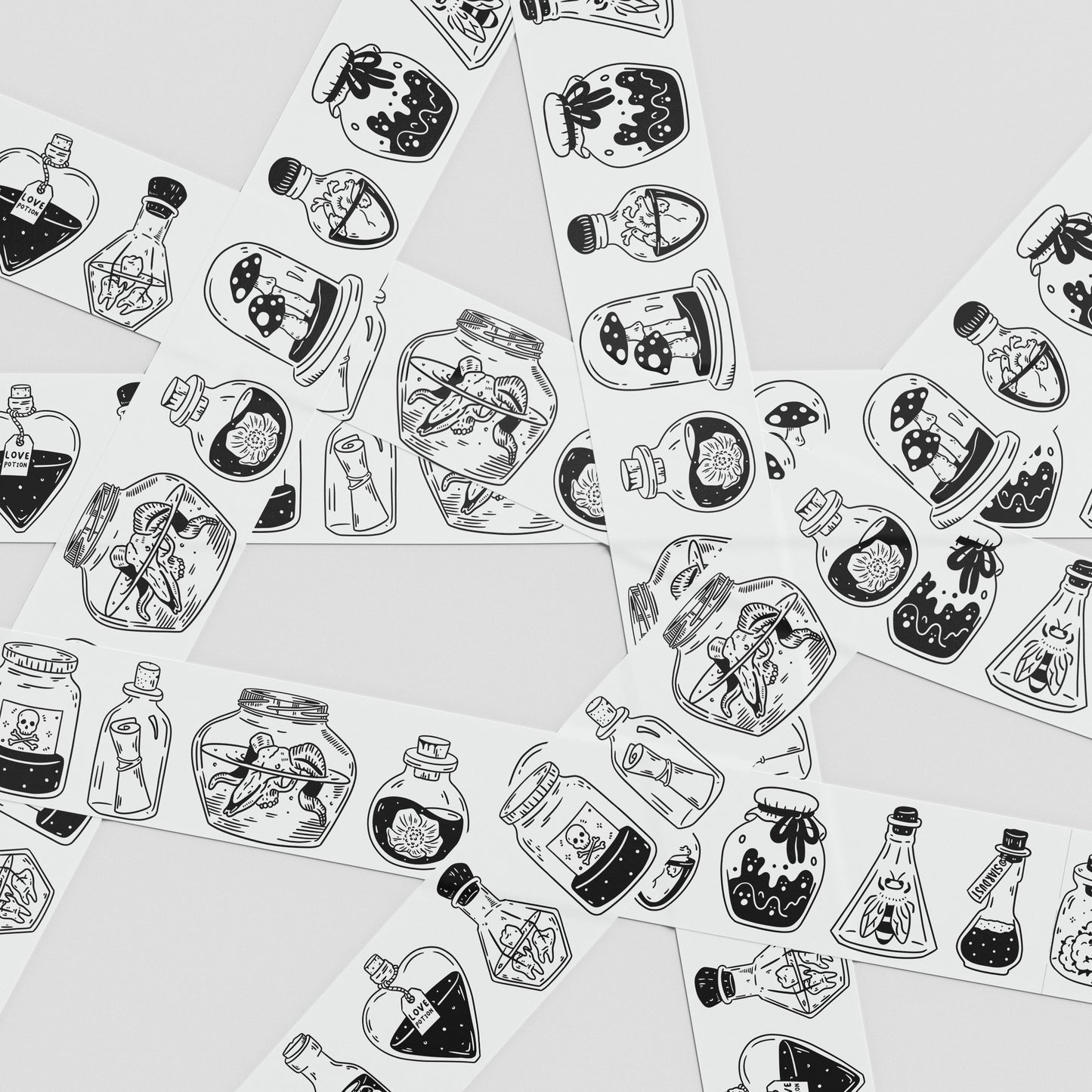 Potion Bottles Washi Tape