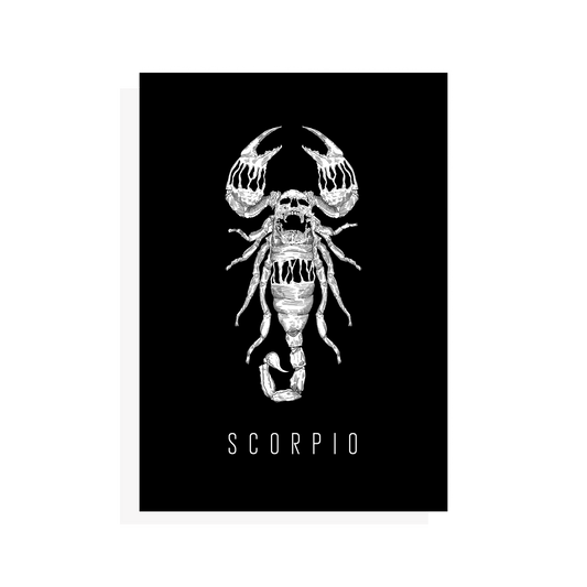 Scorpio Postcard
