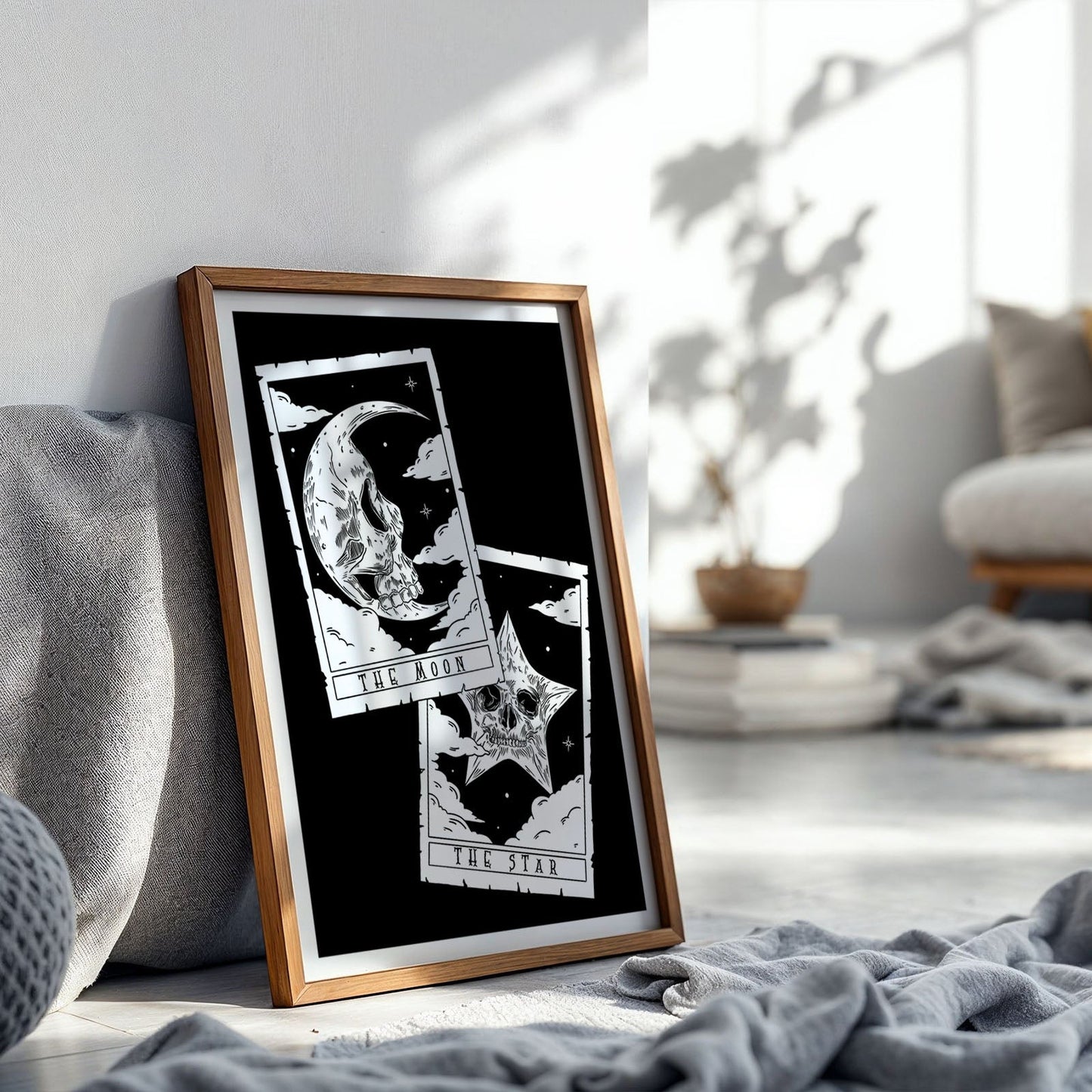 The Moon & The Star Art Print