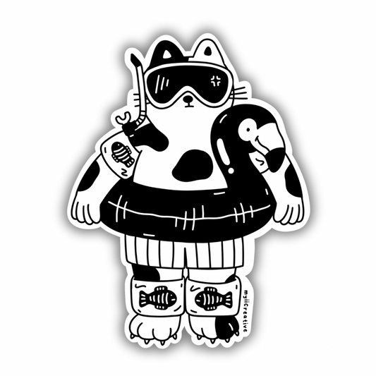 Beach Day Sticker