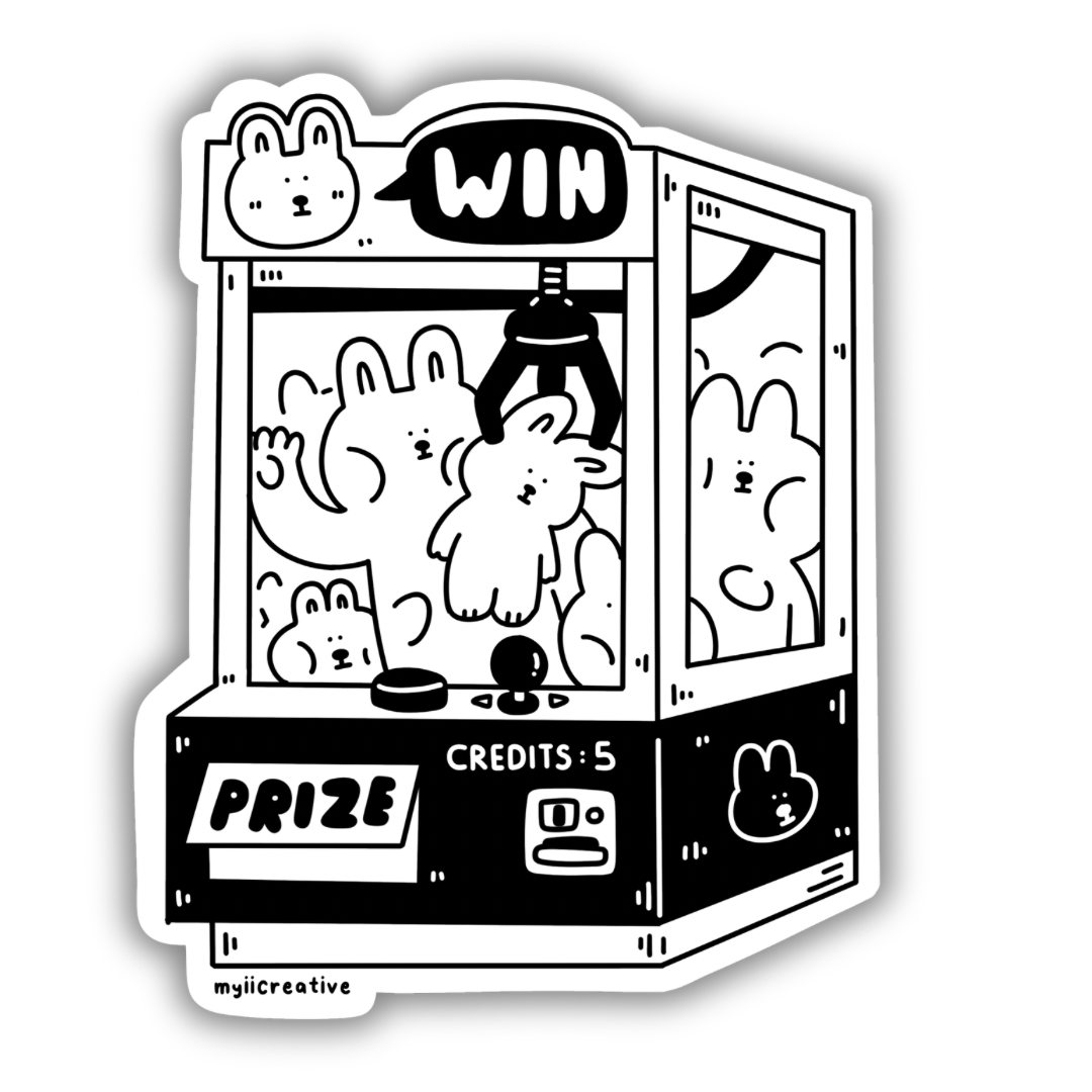 Claw Machine Sticker