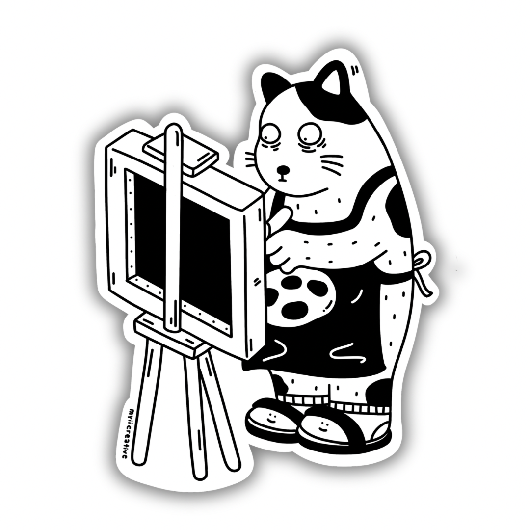Artist’s Block Sticker