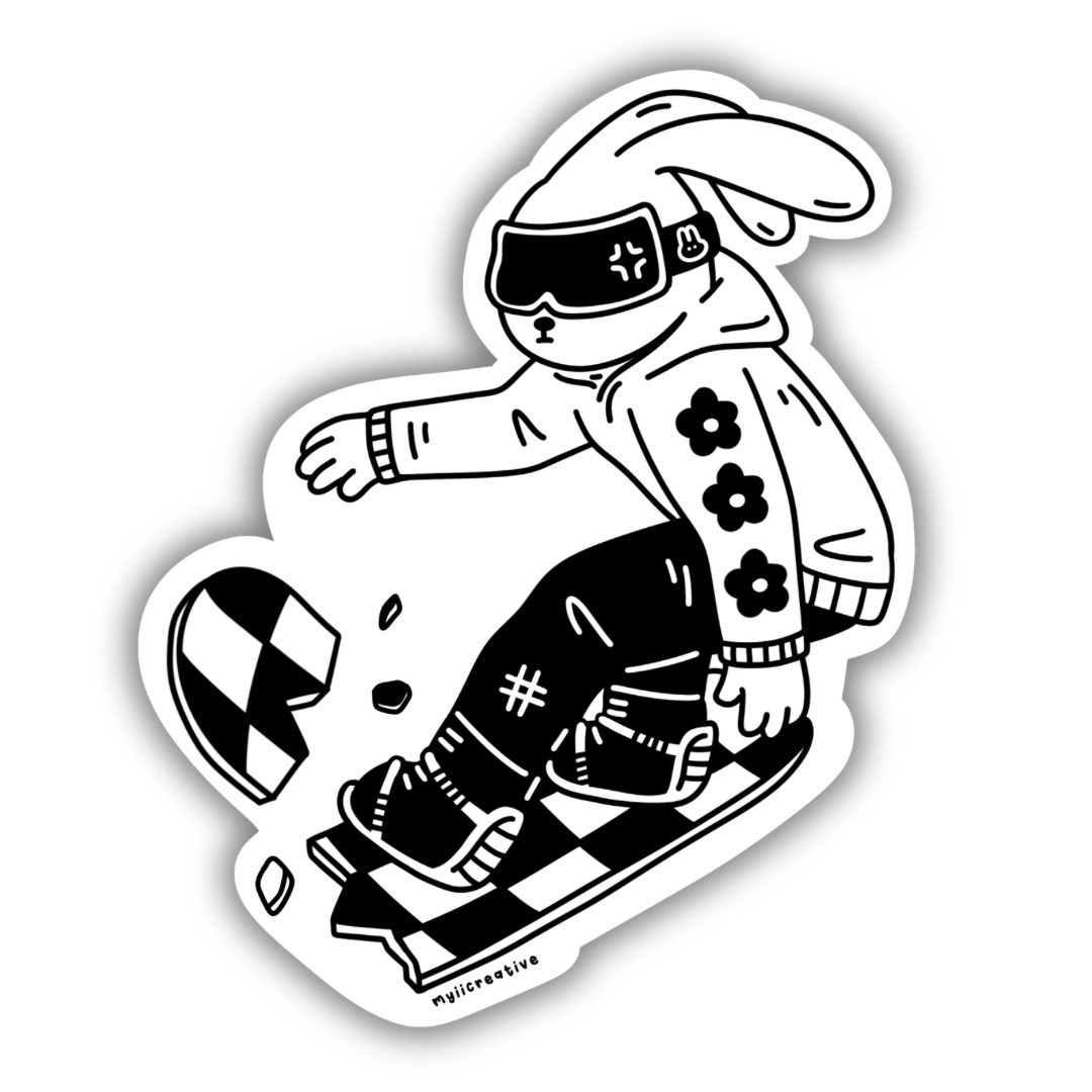 Snow Much Fun Sticker