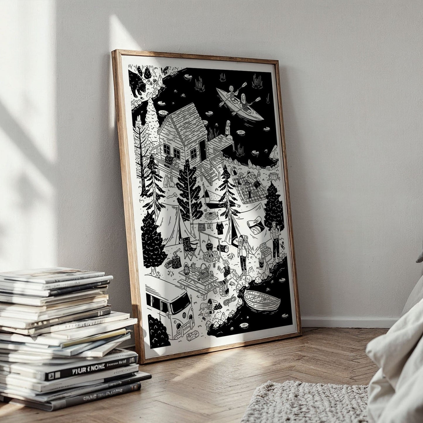 Where Is The Dead Body Art Print